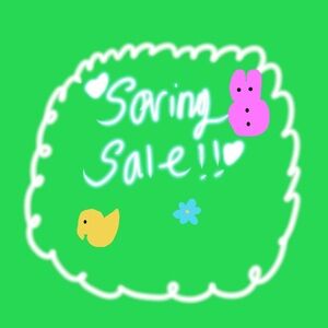 Spring Clothes Sale! 50% Off All Clothing Items!